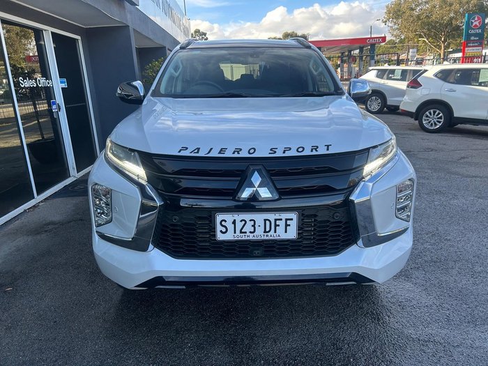 2024 Mitsubishi Pajero Sport GSR QF MY23 4X4 Dual Range White Diamond