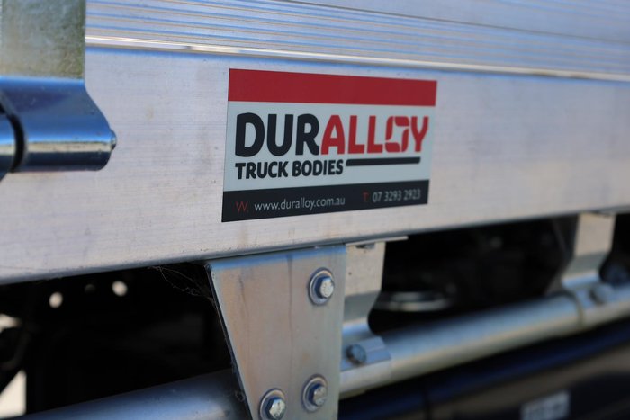 2025 Fuso Canter 4x4 Single Cab with Alloy Tray White