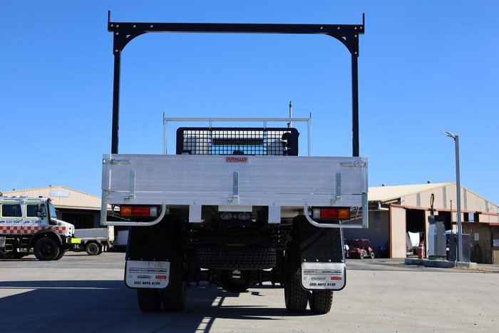 2025 Fuso Canter 4x4 Single Cab with Alloy Tray White