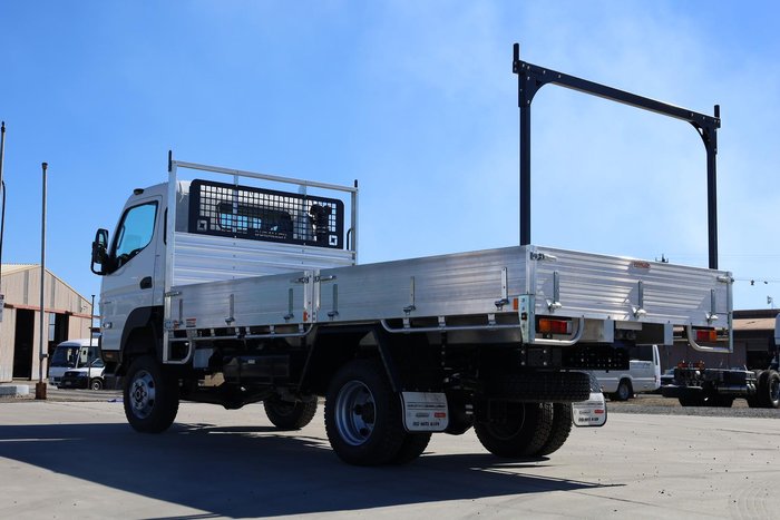 2025 Fuso Canter 4x4 Single Cab Alloy Tray White