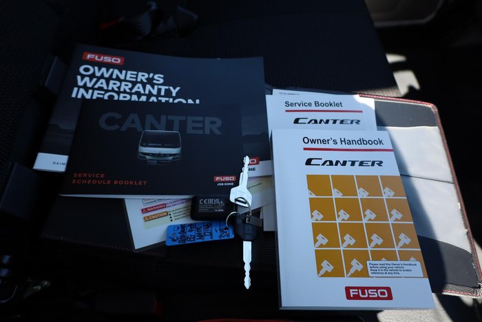 2025 Fuso Canter 4x4 Single Cab with Alloy Tray White