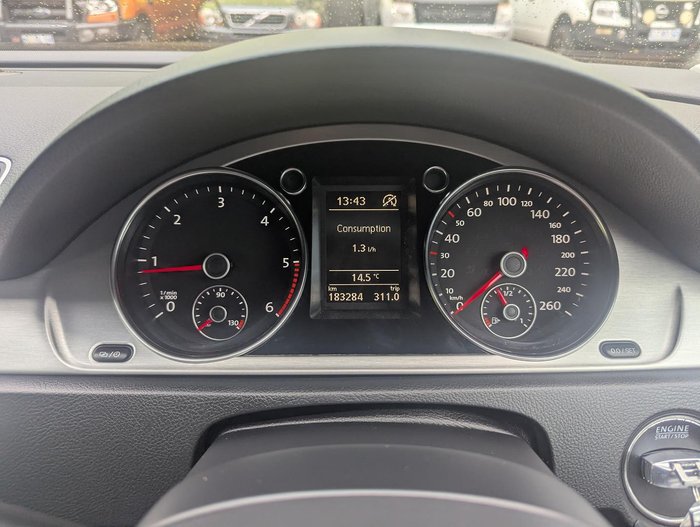 2012 Volkswagen Passat 125TDI Highline Type 3C MY12.5 Deep Black