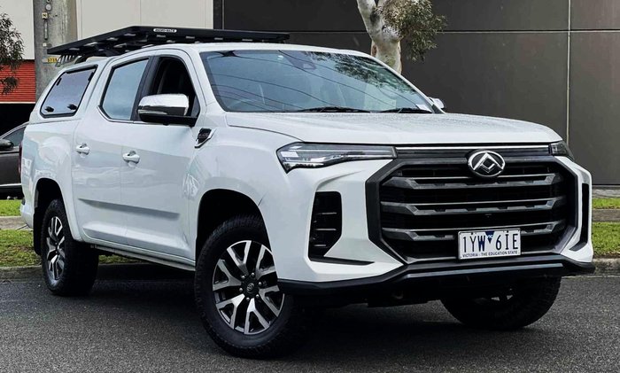 2022 LDV T60 Max LUXE SK8C 4X4 Dual Range Blanc White