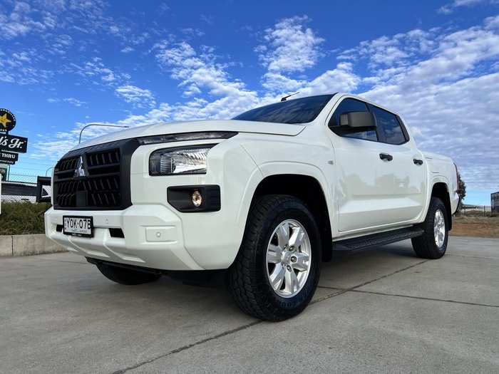 2024 Mitsubishi Triton GLX+ MV MY24.5 4X4 Dual Range White