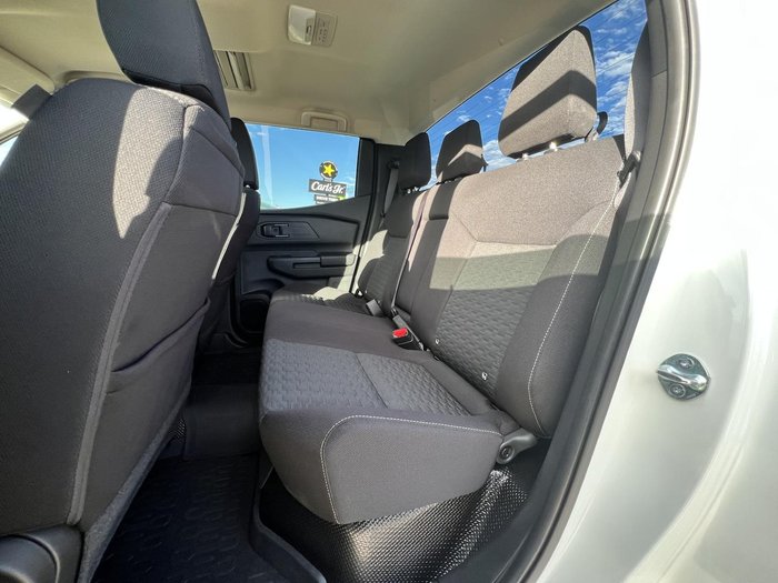 2024 Mitsubishi Triton GLX+ MV MY24.5 4X4 Dual Range White