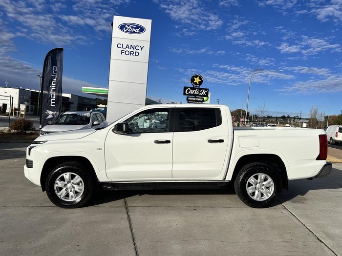 2024 Mitsubishi Triton GLX+ MV MY24.5 4X4 Dual Range White