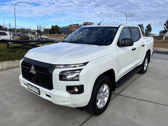 2024 Mitsubishi Triton GLX+ MV MY24.5 4X4 Dual Range White