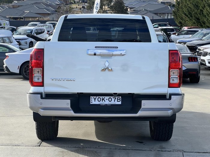 2024 Mitsubishi Triton GLX+ MV MY24.5 4X4 Dual Range White