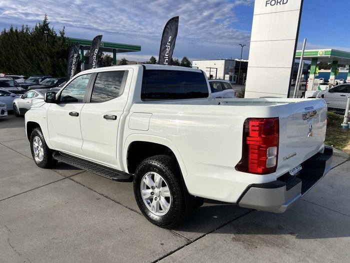2024 Mitsubishi Triton GLX+ MV MY24.5 4X4 Dual Range White