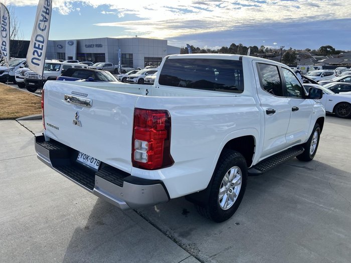 2024 Mitsubishi Triton GLX+ MV MY24.5 4X4 Dual Range White