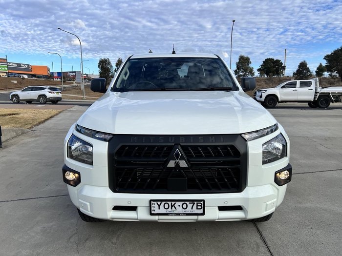 2024 Mitsubishi Triton GLX+ MV MY24.5 4X4 Dual Range White