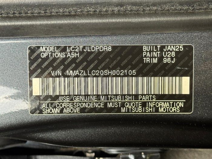 2025 Mitsubishi Triton GLX+