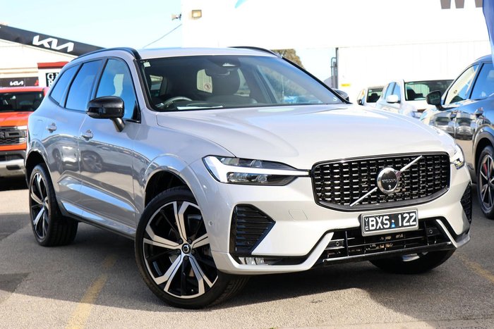 2021 Volvo XC60 B6 R-Design MY22 AWD Silver Dawn