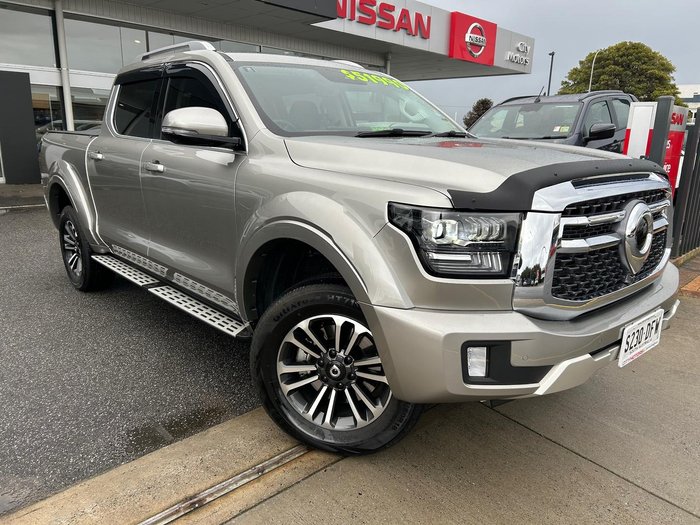 2024 GWM Cannon Alpha Ultra P05 4X4 Dual Range Onyx Silver