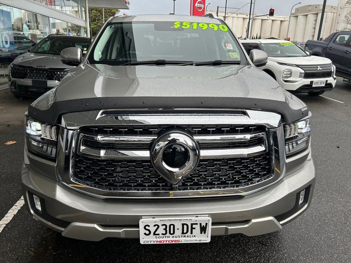 2024 GWM Cannon Alpha Ultra P05 4X4 Dual Range Onyx Silver