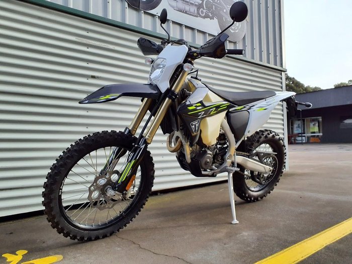 2025 Triumph TF 450-E Off Road White