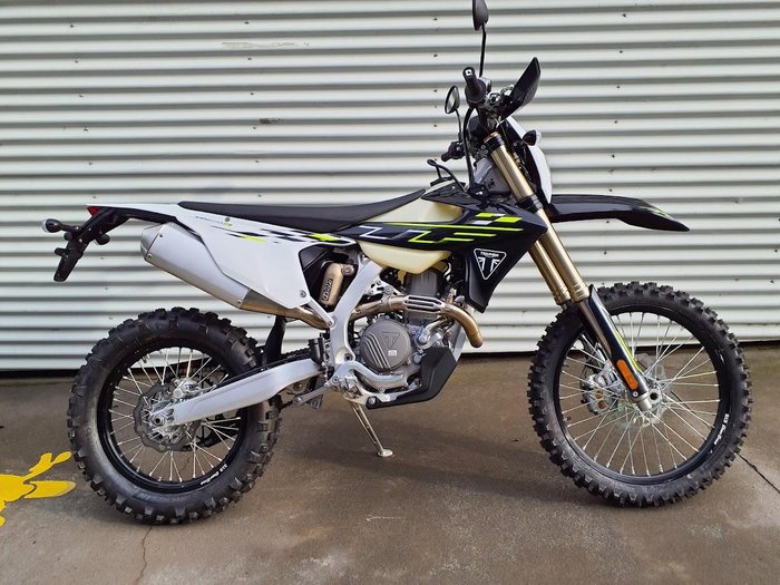 2025 Triumph TF 450-E Off Road White