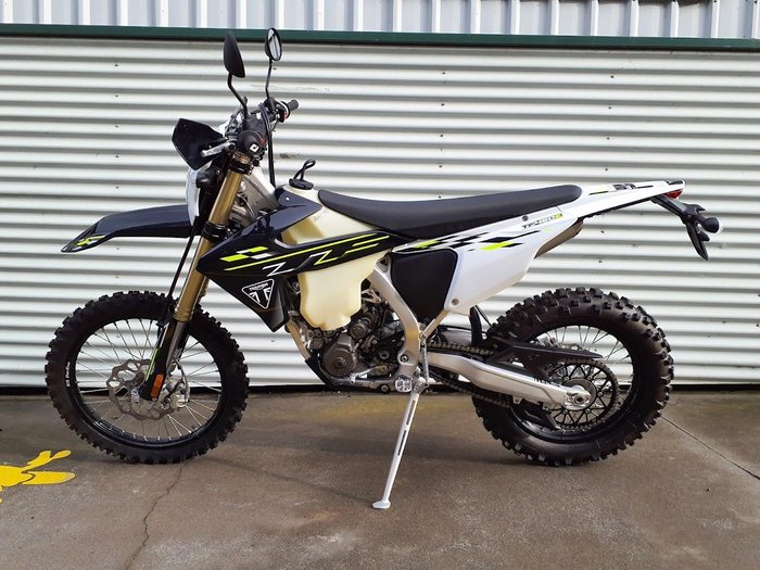 2025 Triumph TF 450-E Off Road White