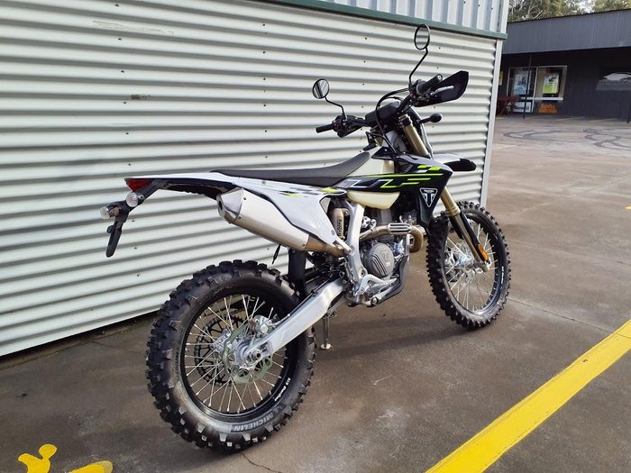2025 Triumph TF 450-E Off Road White
