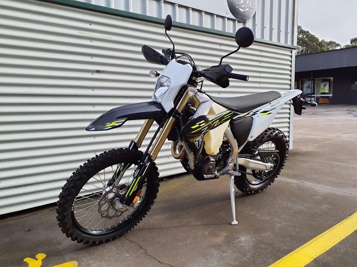2025 Triumph TF 450-E Off Road White