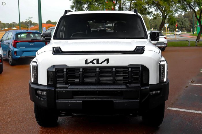2025 Kia Tasman X-Line TK MY26 4X4 Dual Range Clear White