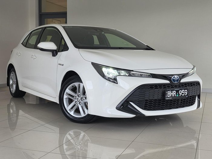 2020 Toyota Corolla Ascent Sport Hybrid ZWE211R Glacier White