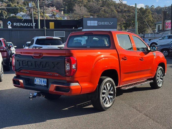 2022 LDV T60 Max PRO SK8C 4X4 Dual Range Maple Leaf Orange