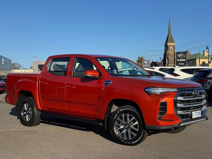 2022 LDV T60 Max PRO SK8C 4X4 Dual Range Maple Leaf Orange