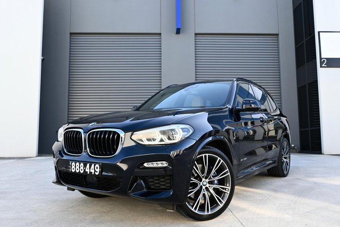 2017 BMW X3 xDrive30i G01 4X4 Constant Carbon Black