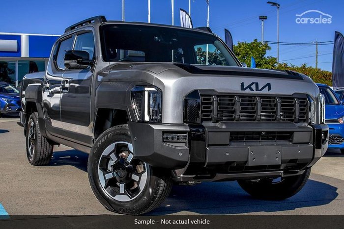 2025 Kia Tasman X-Line TK MY26 4X4 Dual Range Steel Grey