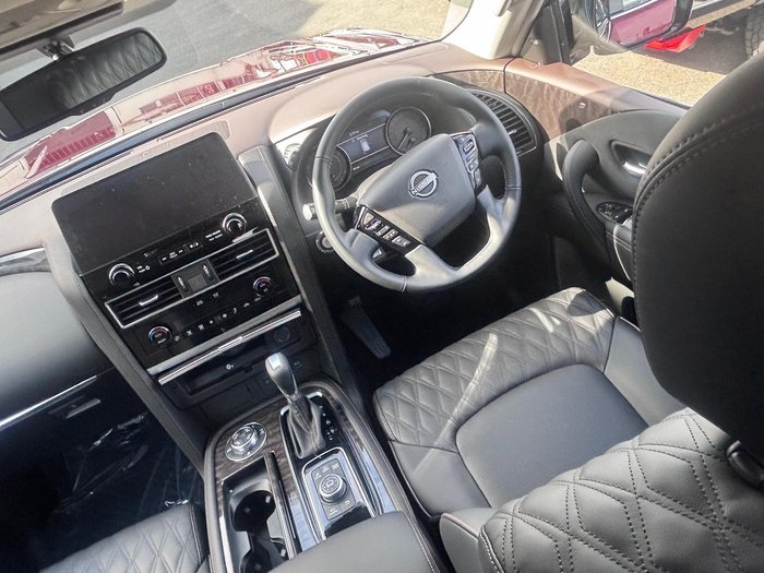2025 Nissan Patrol Ti Y62 MY25 4X4 Dual Range Desert Red