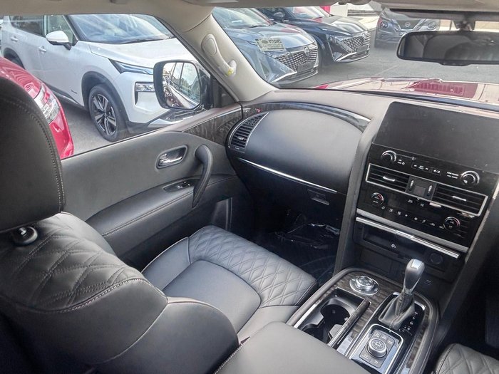 2025 Nissan Patrol Ti Y62 MY25 4X4 Dual Range Desert Red