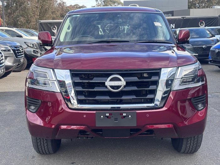 2025 Nissan Patrol Ti Y62 MY25 4X4 Dual Range Desert Red
