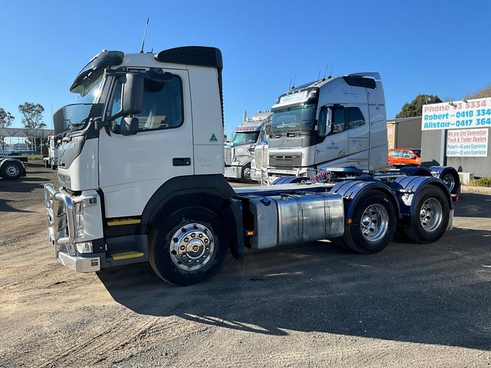 2021 Volvo Fm540 Day Cab Only 533000Klm Volvo Hist $154100+Gst See Spec 9/2021 VOLVO FM540 DAY CAB WHITE