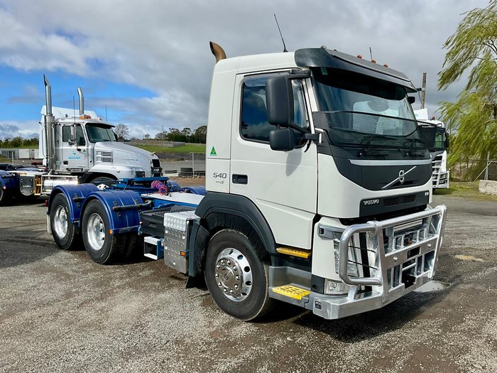 2021 Volvo Fm540 Day Cab Only 533000Klm Volvo Hist $154100+Gst See Spec 9/2021 VOLVO FM540 DAY CAB WHITE