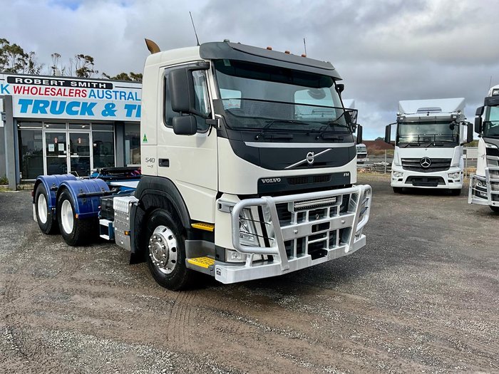 2021 Volvo Fm540 Day Cab Only 533000 Klm Volvo Hist Rwc $154100+Gst 2021 VOLVO FM 540 DAY CAB WHITE