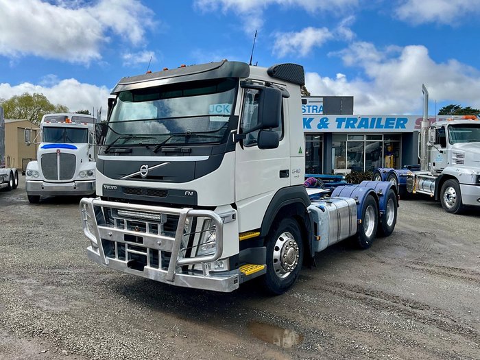 2021 Volvo Fm540 Day Cab Only 533000Klm Volvo Hist $154100+Gst See Spec 9/2021 VOLVO FM540 DAY CAB WHITE