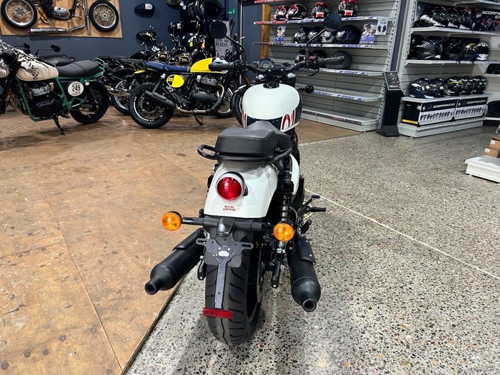 2025 Royal Enfield SHOTGUN 650 WHITE
