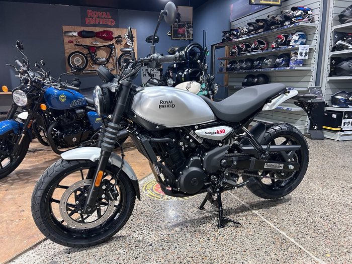 2025 Royal Enfield GUERILLA 450 SILVER