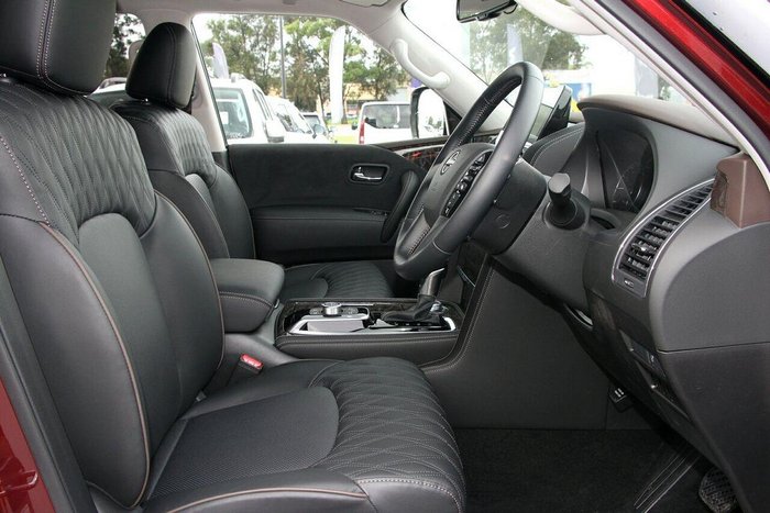 2025 Nissan Patrol Ti Y62 MY25 4X4 Dual Range Desert Red