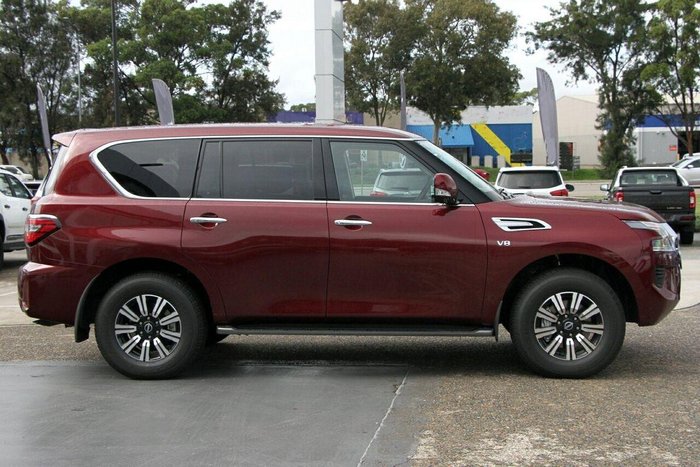 2025 Nissan Patrol Ti Y62 MY25 4X4 Dual Range Desert Red