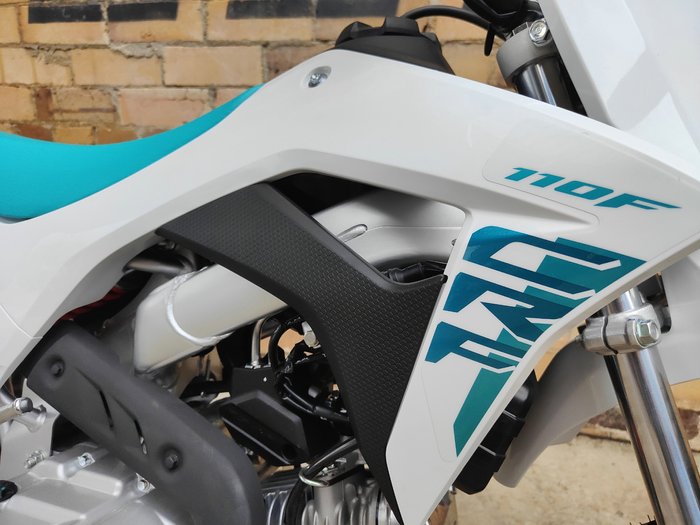 2025 HONDA CRF110F MINI BIKE WHITE