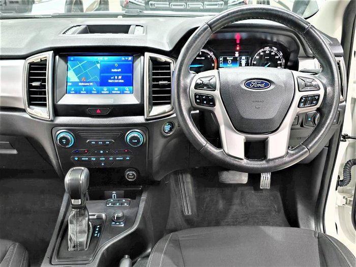 2021 Ford Ranger XLT PX MkIII MY21.75 4X4 Dual Range Arctic White