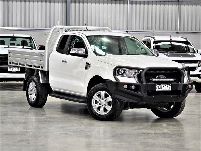 2021 Ford Ranger XLT PX MkIII MY21.75 4X4 Dual Range Arctic White