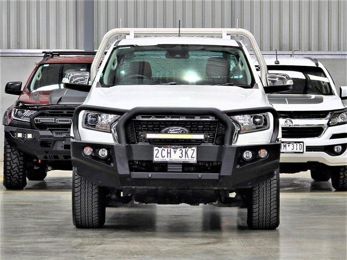 2021 Ford Ranger XLT PX MkIII MY21.75 4X4 Dual Range Arctic White