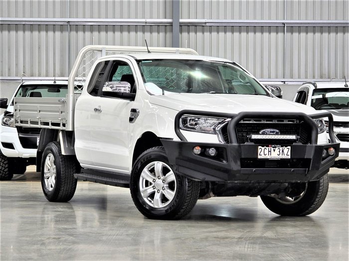 2021 Ford Ranger XLT PX MkIII MY21.75 4X4 Dual Range Arctic White