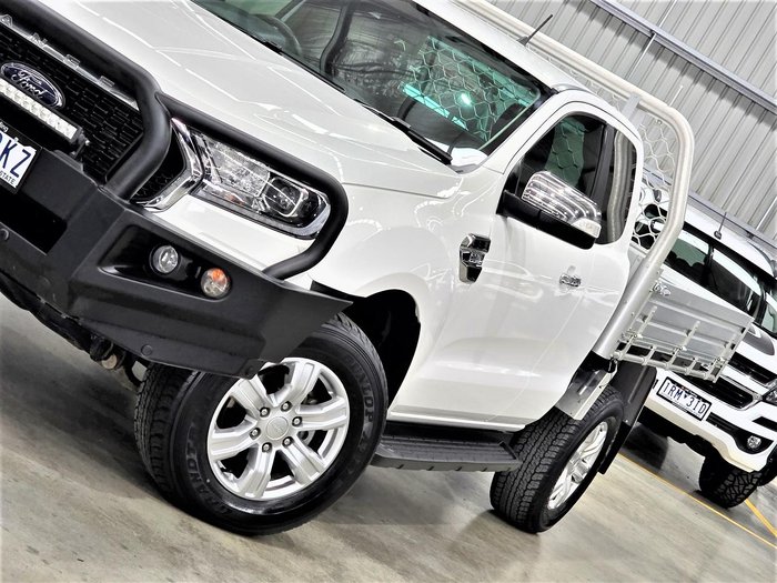 2021 Ford Ranger XLT PX MkIII MY21.75 4X4 Dual Range Arctic White