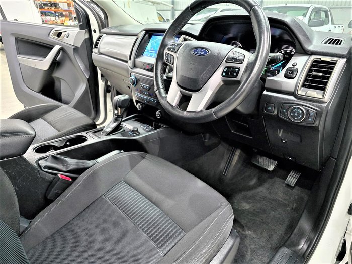 2021 Ford Ranger XLT PX MkIII MY21.75 4X4 Dual Range Arctic White