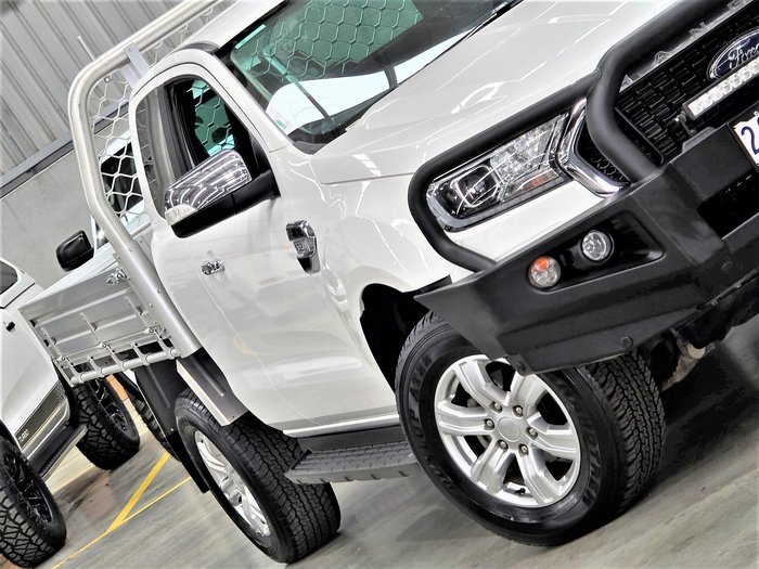 2021 Ford Ranger XLT PX MkIII MY21.75 4X4 Dual Range Arctic White