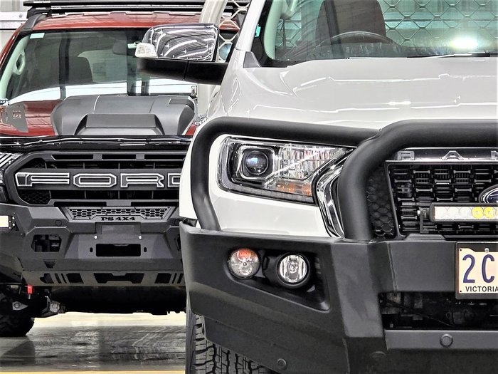 2021 Ford Ranger XLT PX MkIII MY21.75 4X4 Dual Range Arctic White